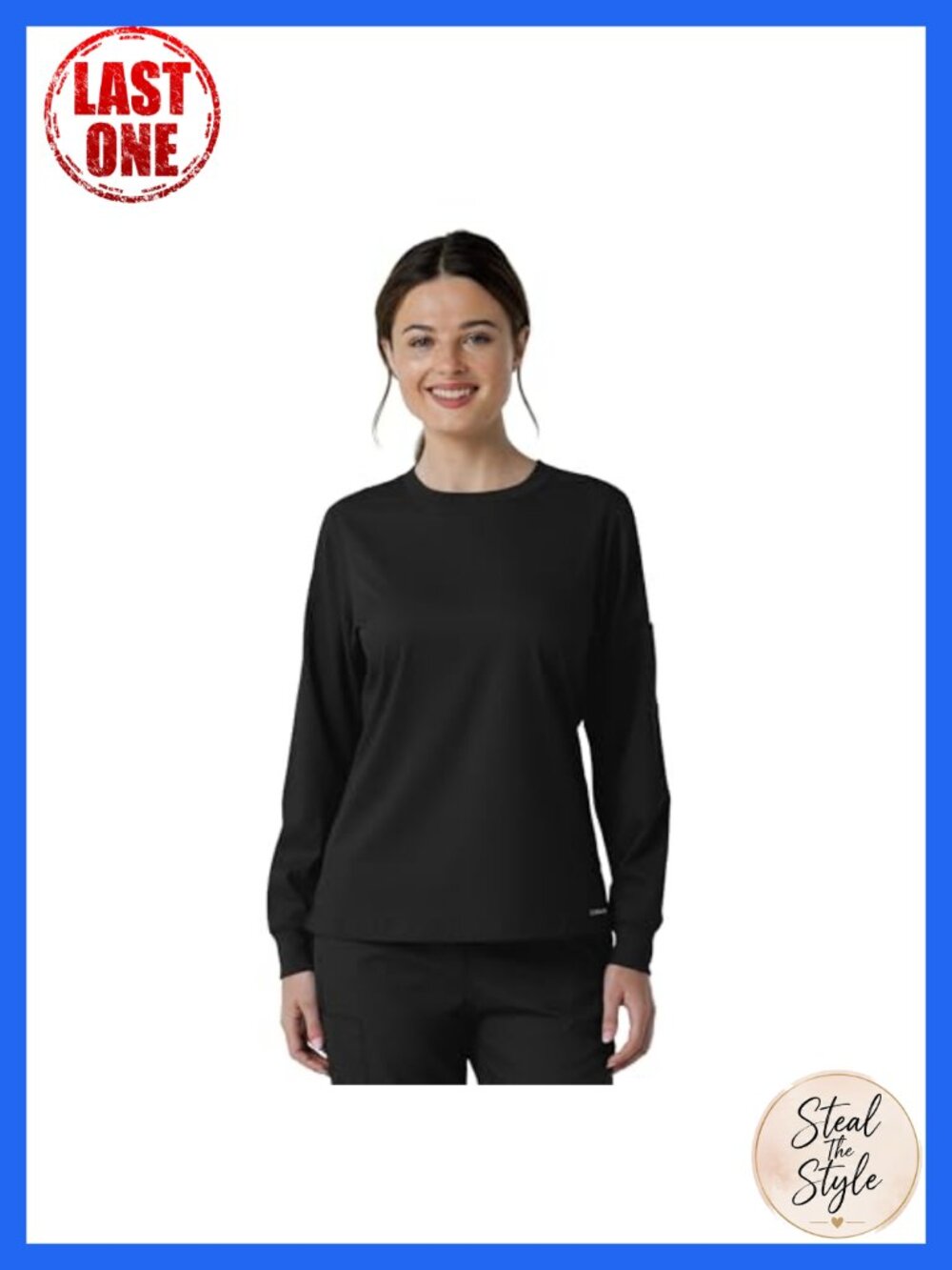 Women's Classic Long Sleeve Scrub Tee